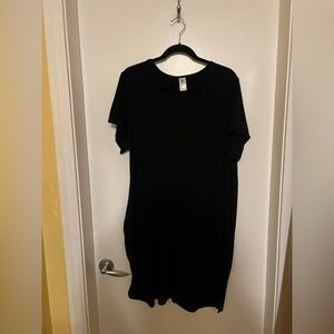 Smash + Tess Sunday Shorty Mini Dress BLACK XL
